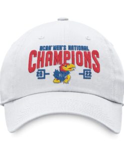 Kansas Jayhawks KU Champions NCAA 2022 March Madness Embroidered Hat