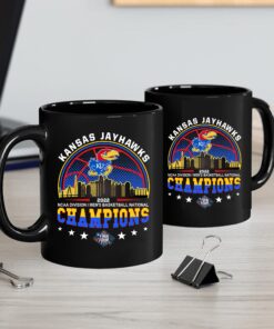 Kansas Jayhawks National Champion NCAA Championship Mug