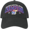 KU Kansas Jayhawks Champions NCAA Division 2022 March Madness Embroidered Hat
