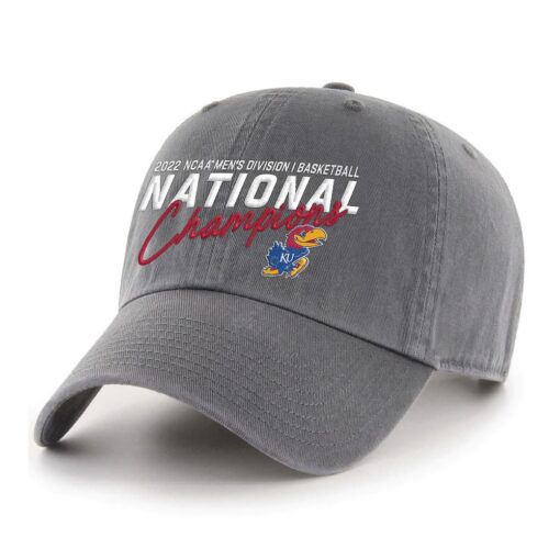 KU Kansas Jayhawks Champions National Championship NCAA 2022 Embroidered Hat