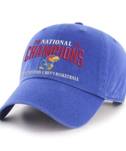 KU Kansas Jayhawks Champions National Championship NCAA 2022 Embroidered Hat