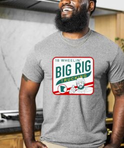 Minnesota Wild Jordan Greenway 18 Wheelin’ Big Rig Trucking Shirt