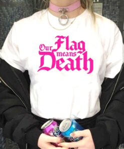 Movie Our Flag Means Death Logo Pink Unisex T Shirt