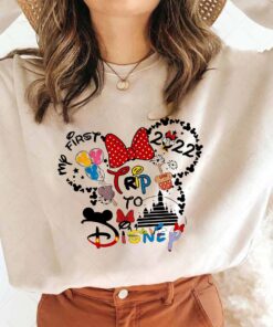 My first Trip To Disney 2022 Mickey Minnie Trip Disneyland 2022 Shirt