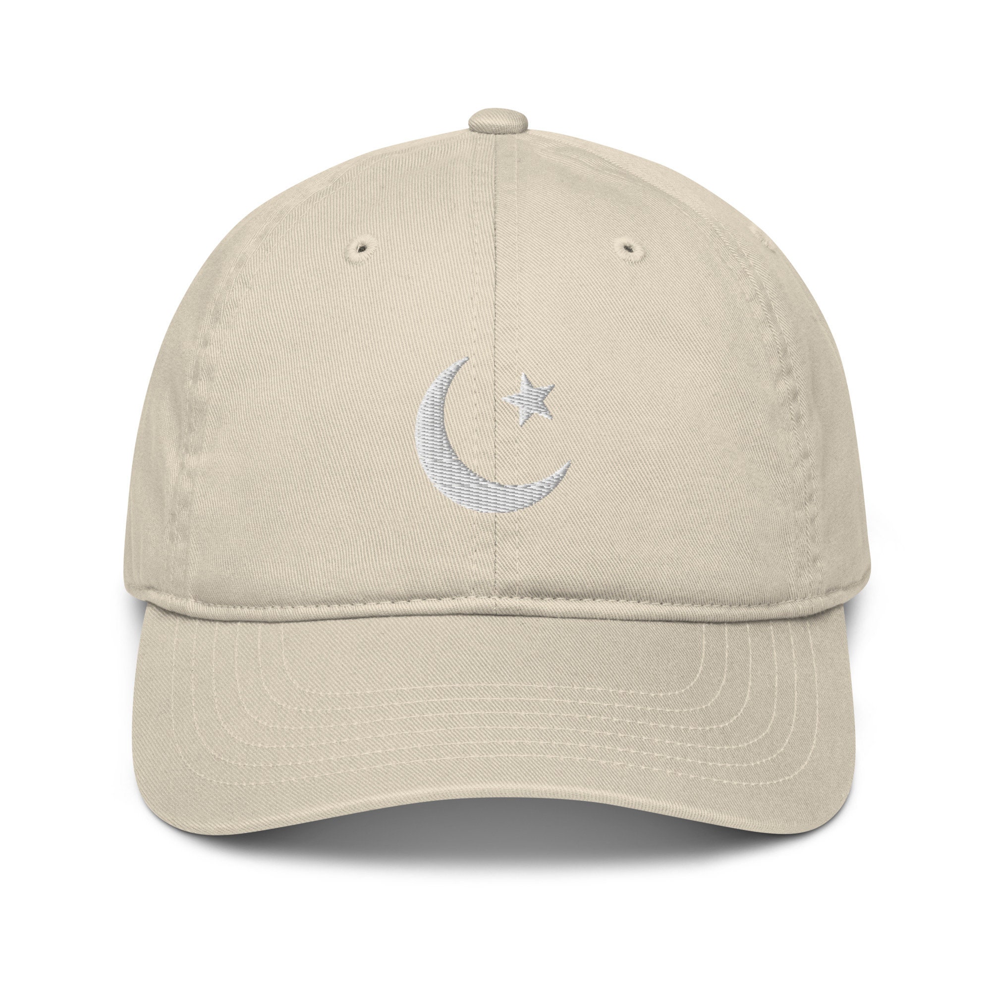 Pakistan Crescent Moon And Star Father's Day Embroidered Hat
