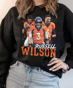 Russell Wilson To Denver Broncos Football Shirt