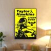 Taylor Hawkins 1972-2022 Foo Fighter Band No Framed Poster