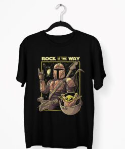 The Mandalorian Boba Fett Baby Yoda Rock Is Way T Shirt Star Wars