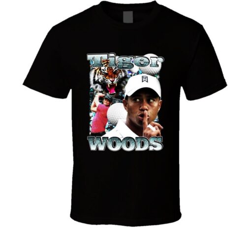 Tiger Woods Professional Golfer Fan T Shirt