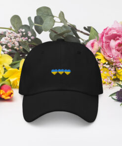 Ukraine Flag Support Ukraine Protest War In Ukraine Embroidered Hat